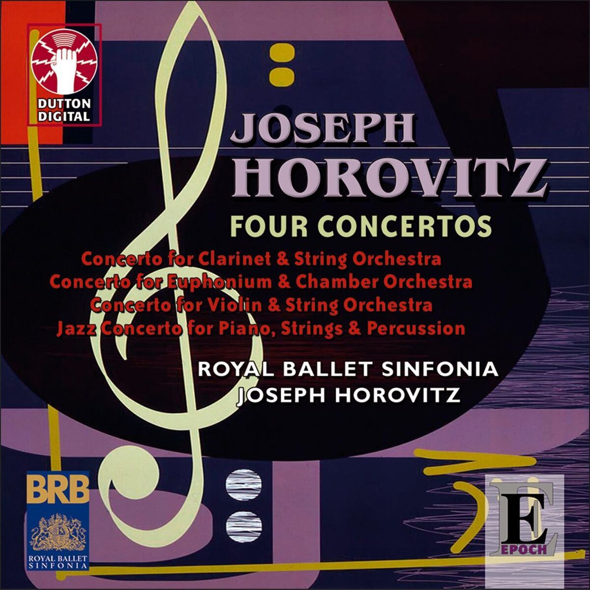 Album cover of Joseph Horovitz: Four Concertos