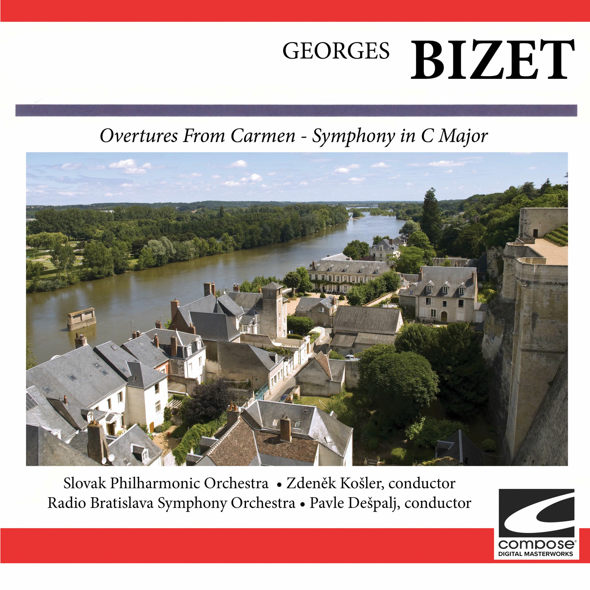 Album cover of Overtures From Carmen - Symphony in C Major