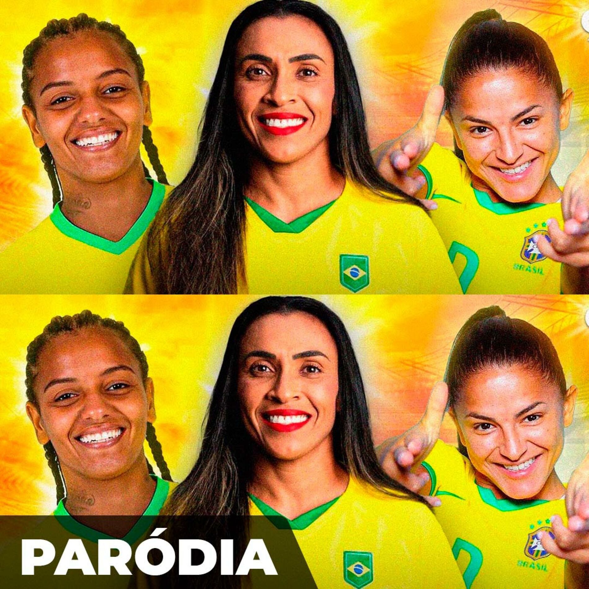Album cover of Paródia - SELEÇÃO FEMININA na COPA do MUNDO 2023