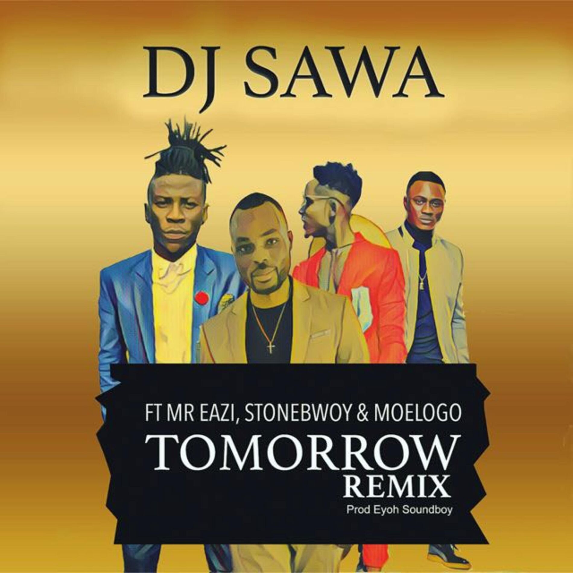 Album cover of Tomorrow [feat. Mr Eazi, Stonebwoy & Moelogo] (Remix)