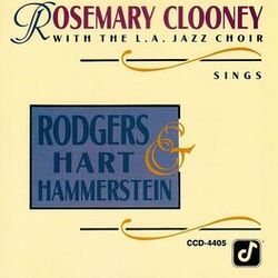Cover of Rosemary Clooney Sings Rodgers, Hart & Hammerstein ‎