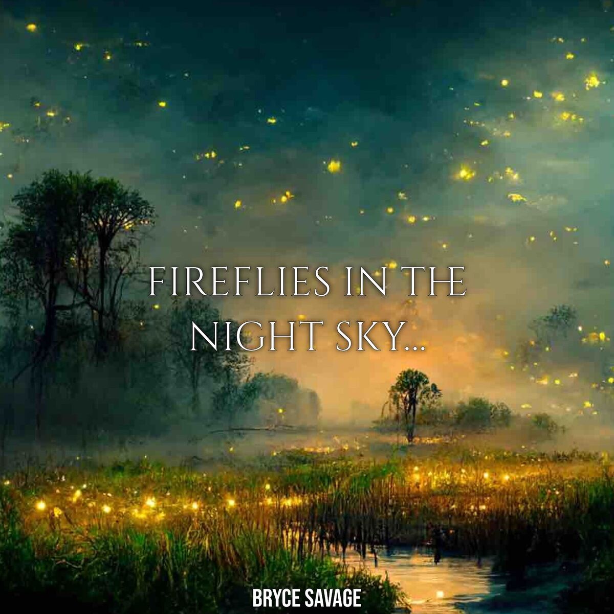 Album cover of Fireflies in the Night Sky