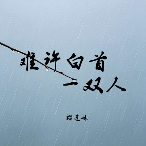 难许白首一双人