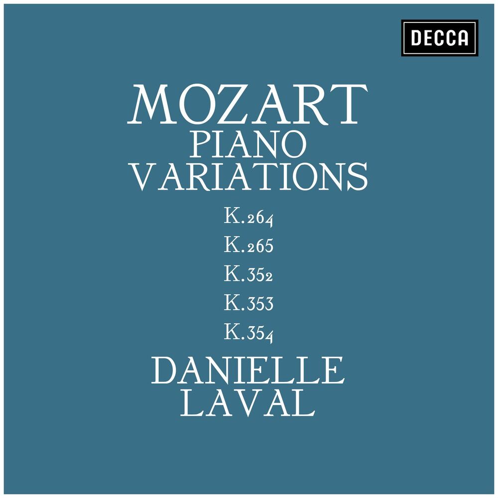 Picture of Mozart: Piano Variations K.264, K. 265, K.352, K.353, K.354