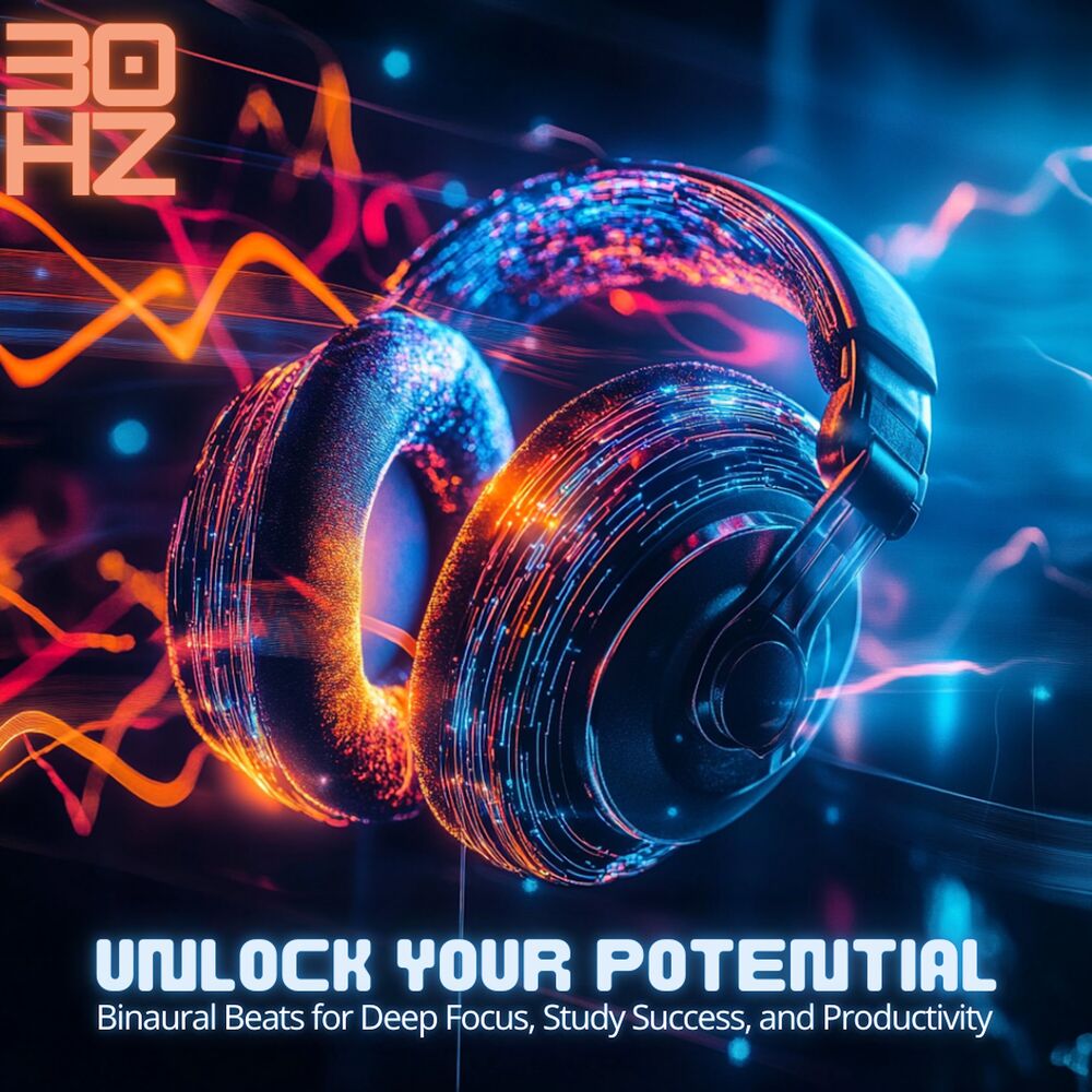 Picture of Unlock Your Potential - 30Hz Binaural Beats for Deep Focus, Study Success, and Productivity