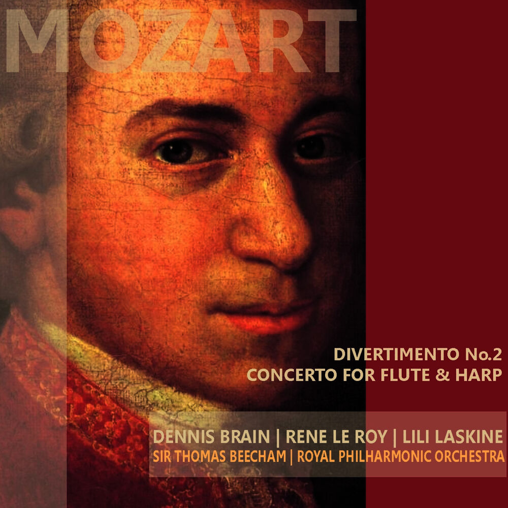 Picture of Mozart: Divertimento No. 2 & Concerto for Flute and Harp
