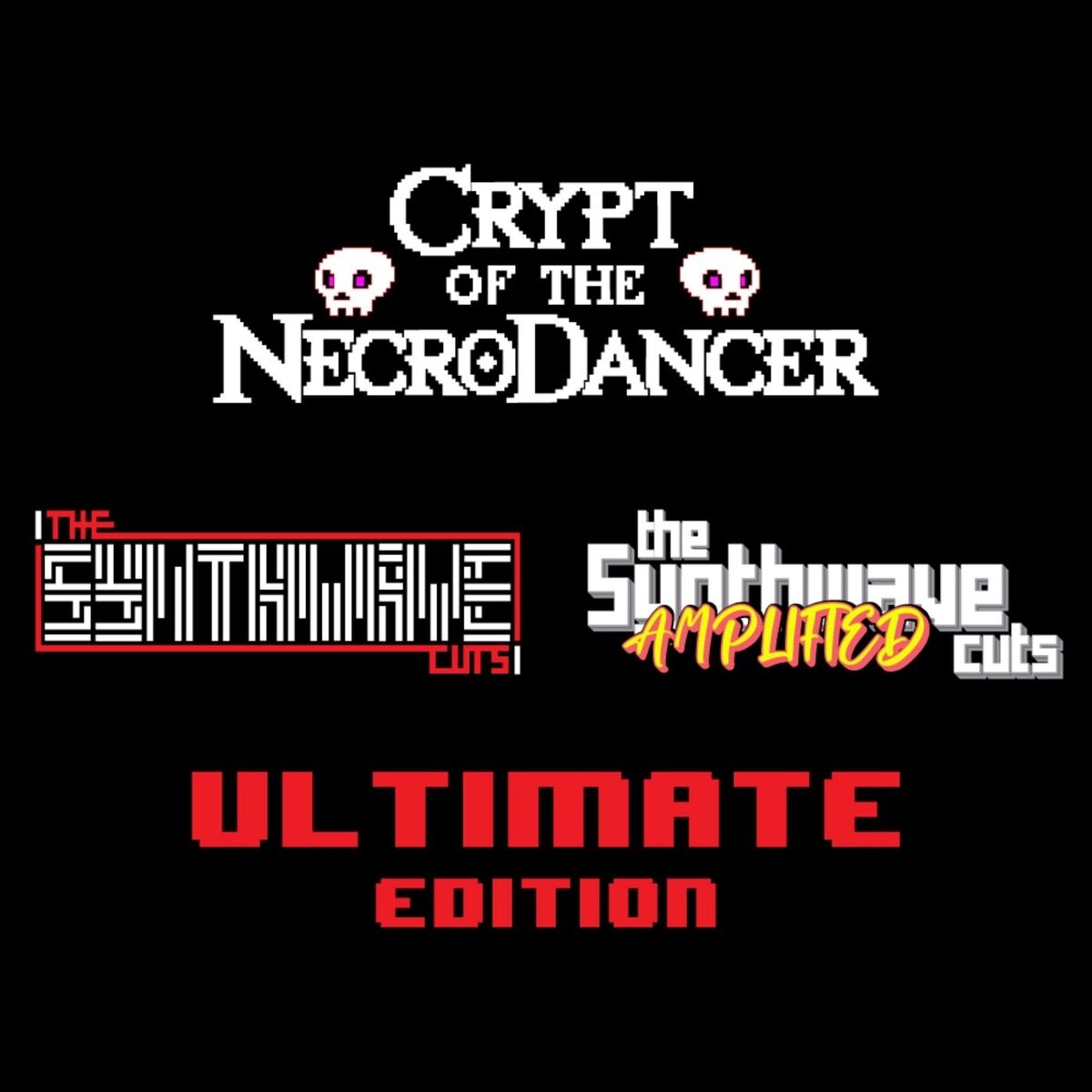 Album cover of Crypt of the Necrodancer: The Synthwave Cuts