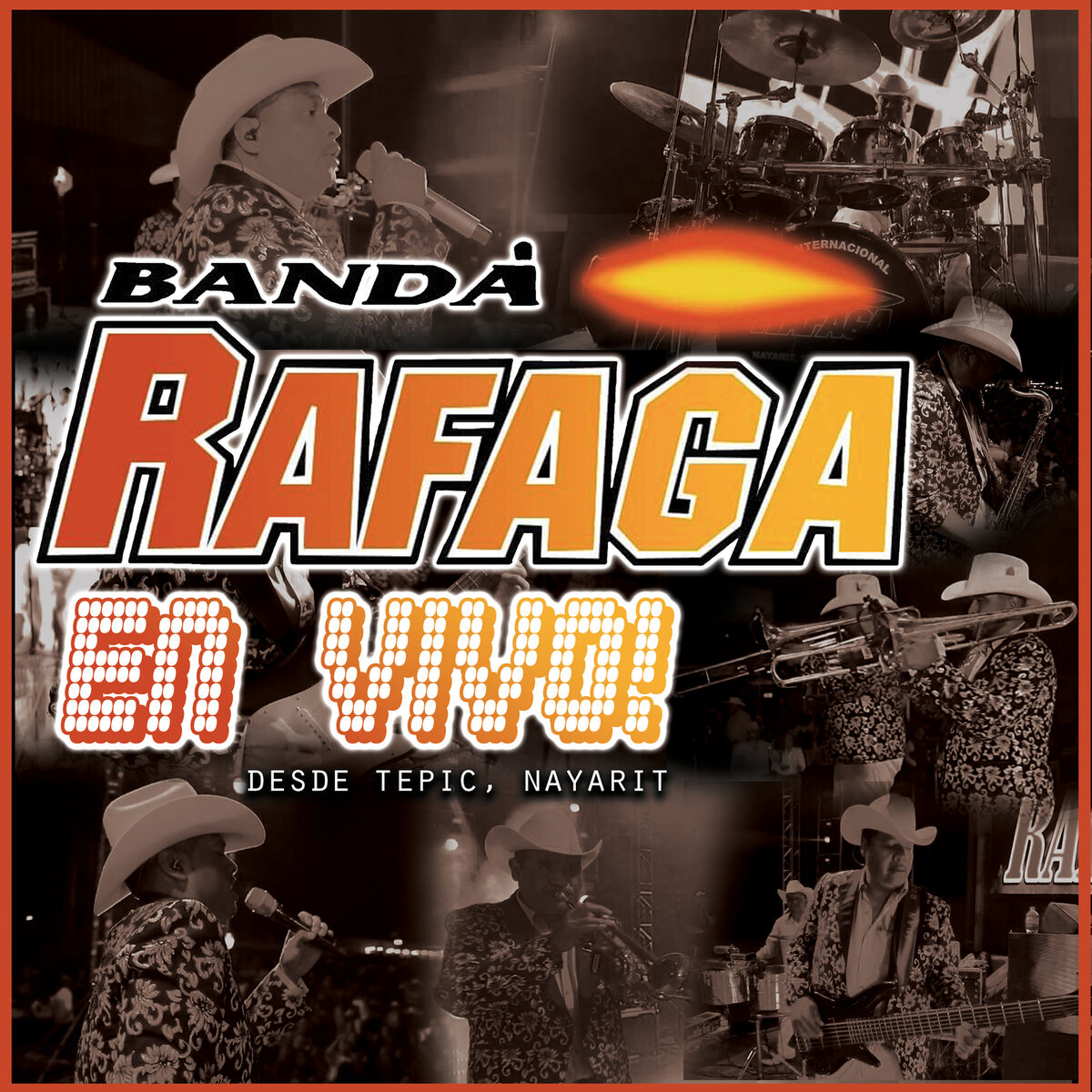 Album cover of Banda Rafaga en Vivo! Desde Tepic, Nayarit