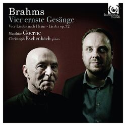 Cover of Brahms: Vier ernste Gesänge
