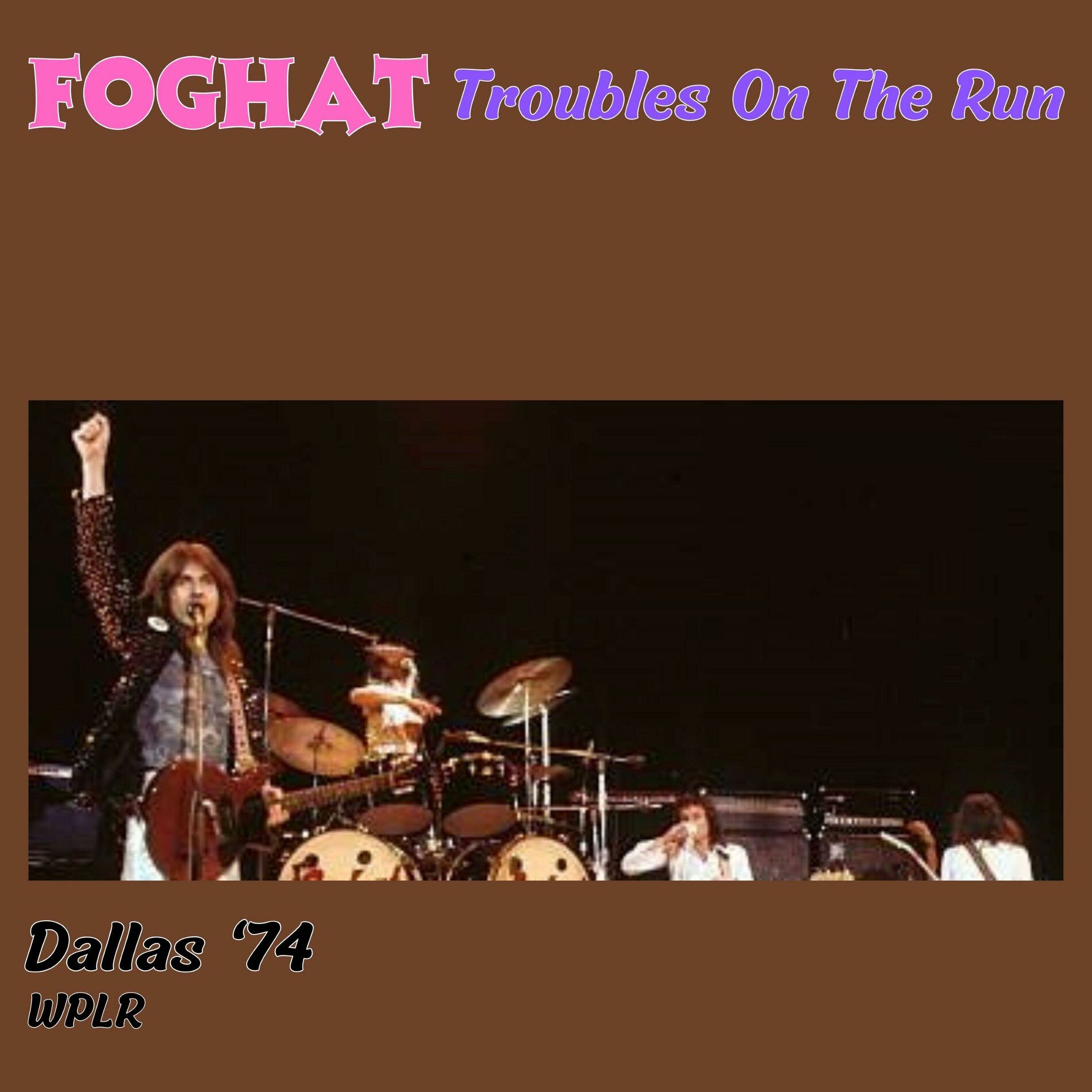 Album cover of Troubles On The Run (Live Dallas '74)
