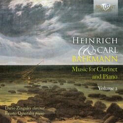 Cover of Heinrich & Carl Baermann: Music for Clarinet & Piano