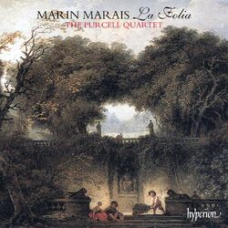 Cover of Marin Marais: La Folia; 3 Suites for Viola da gamba