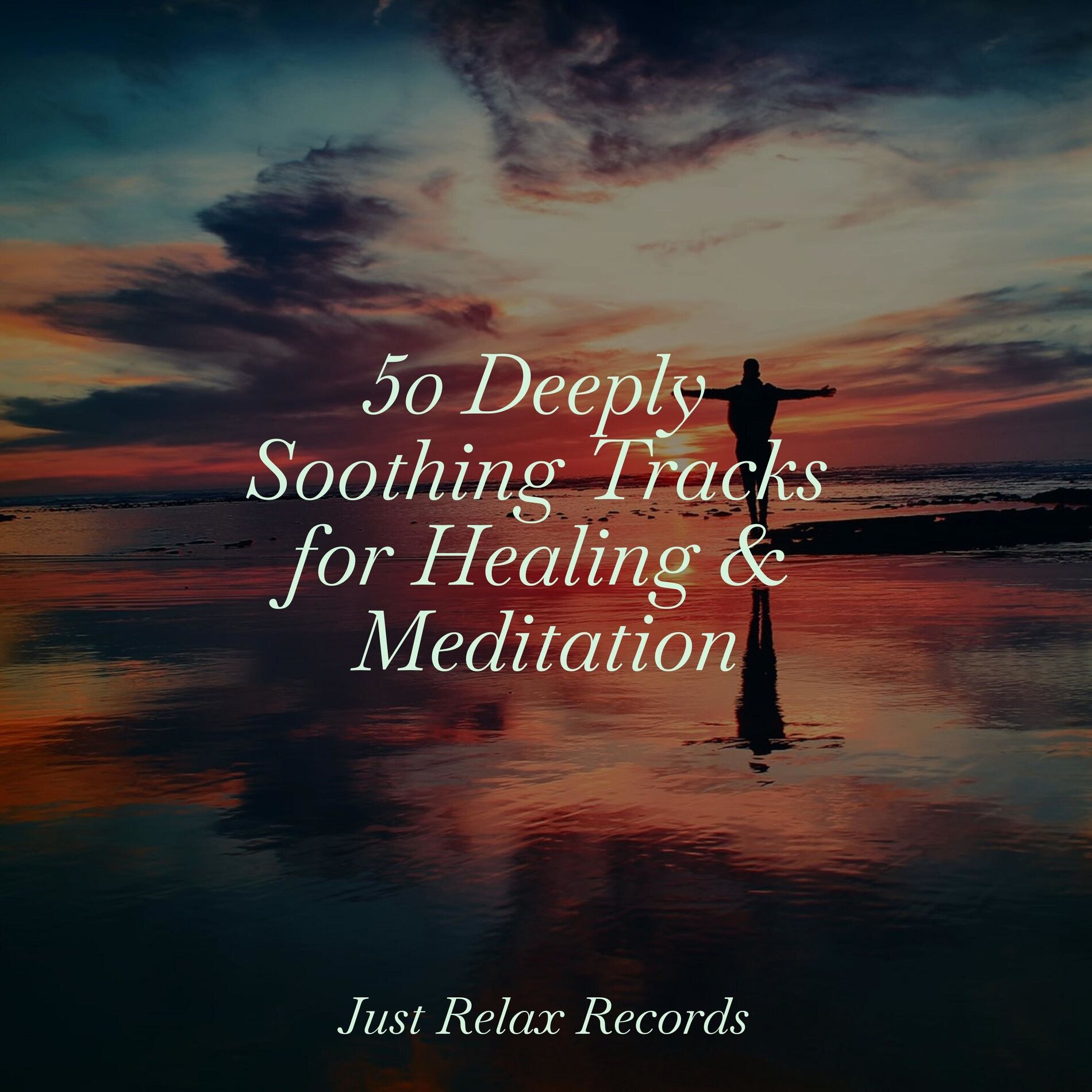 Album cover of 50 Deeply Soothing Tracks for Healing & Meditation