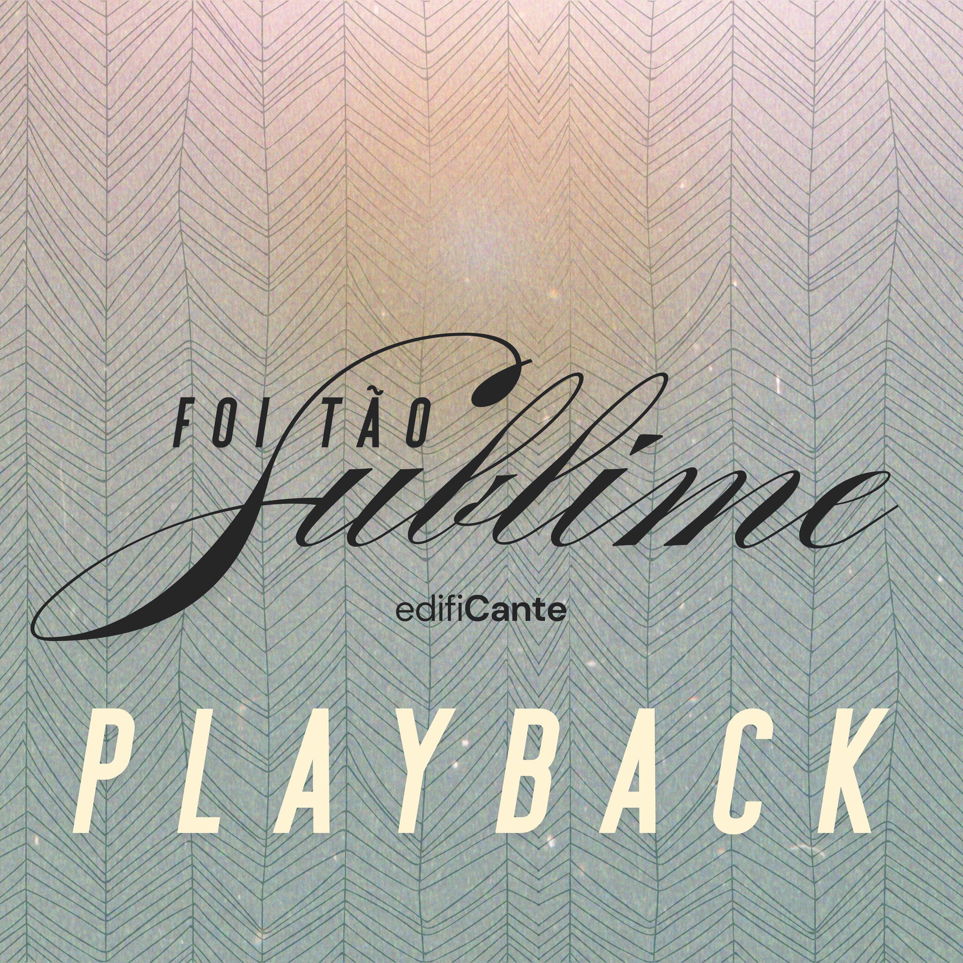 Album cover of Foi Tão Sublime (Playback)
