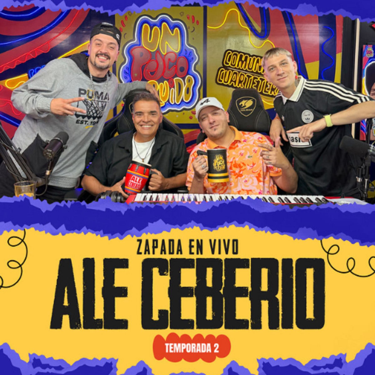 Album cover of ALE CEBERIO / Zapada EN VIVO en UN POCO DE RUIDO !
