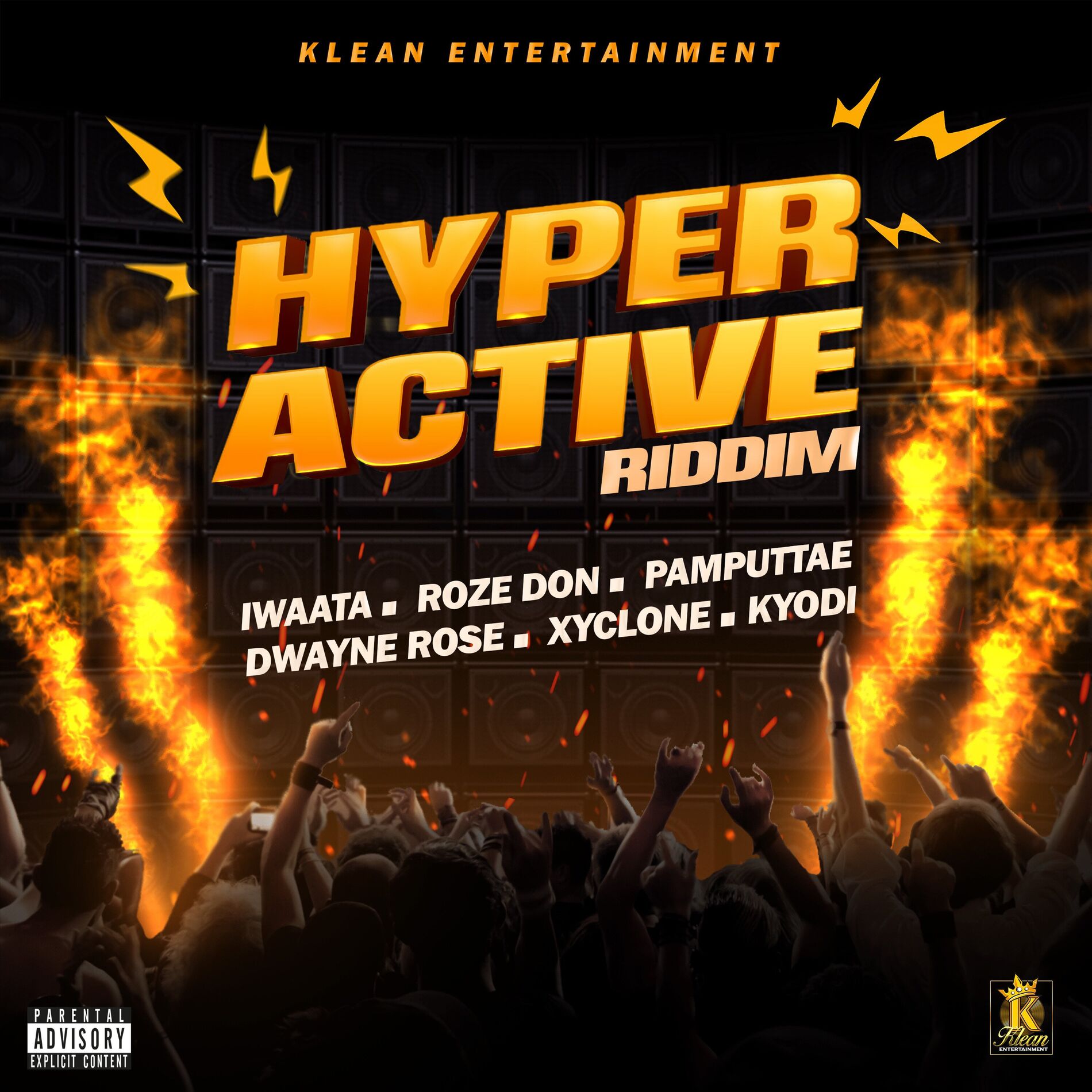 Album cover of Hyper Active Riddim