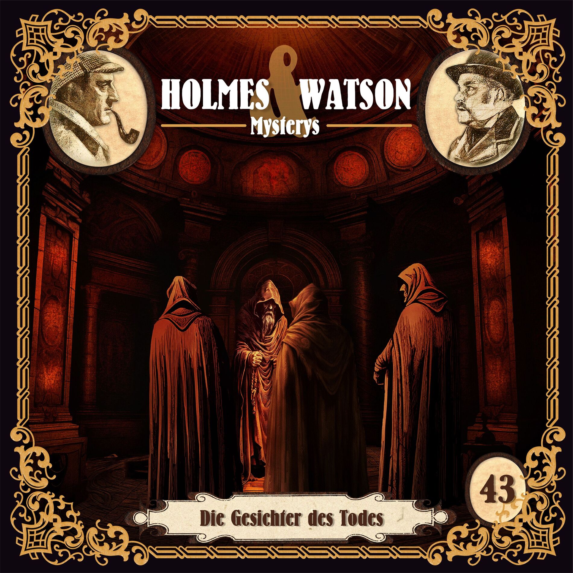 Album cover of Holmes & Watson Mysterys Folge 43 - Die Gesichter des Todes