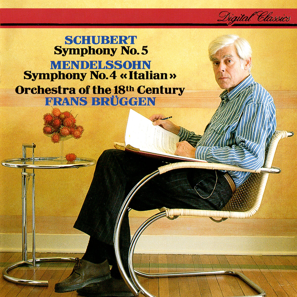 Album cover of Mendelssohn: Symphony No. 4 / Schubert: Symphony No. 5