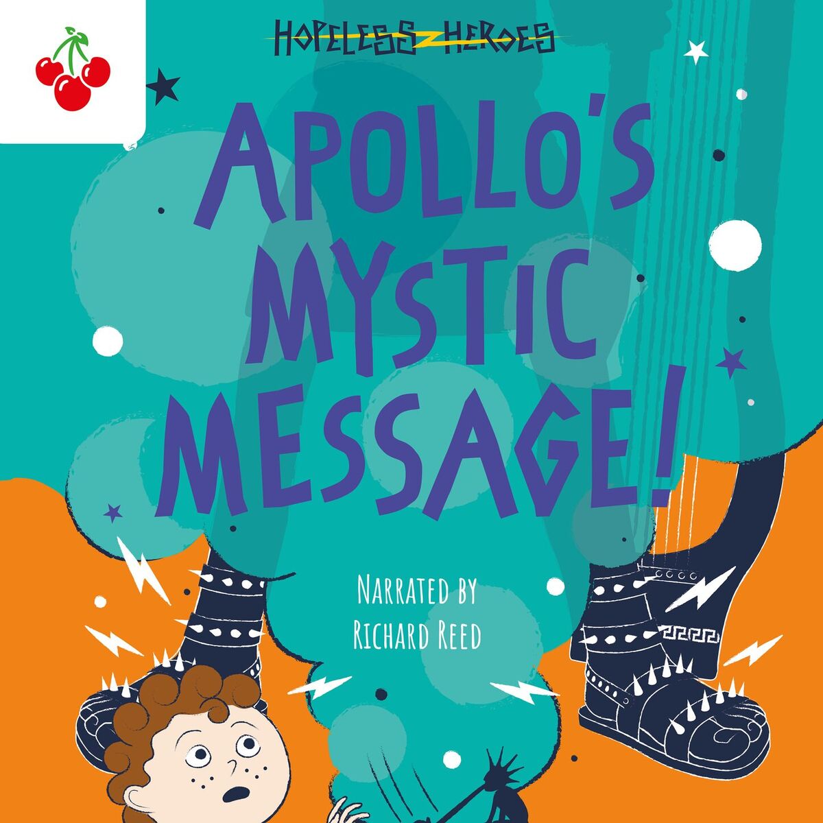 Album cover of Apollo's Mystic Message! - Hopeless Heroes, Book 5 (Unabridged)
