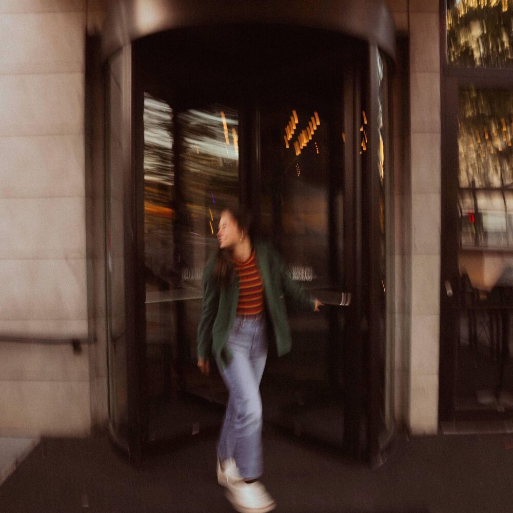 Picture of revolving doors