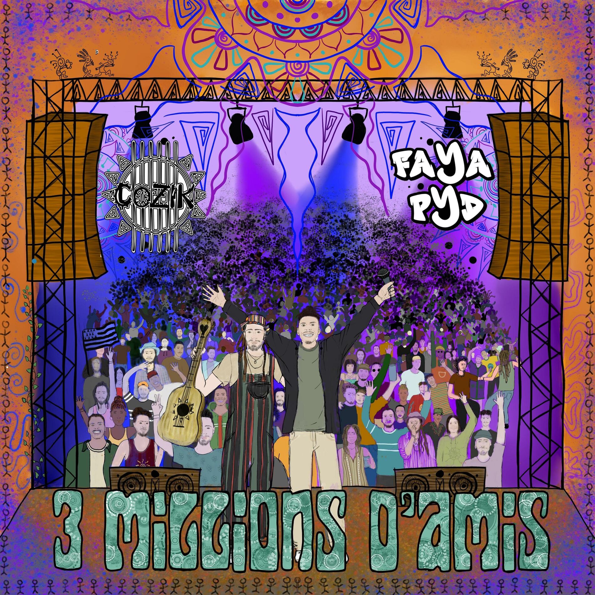 Album cover of 3 Millions d'amis