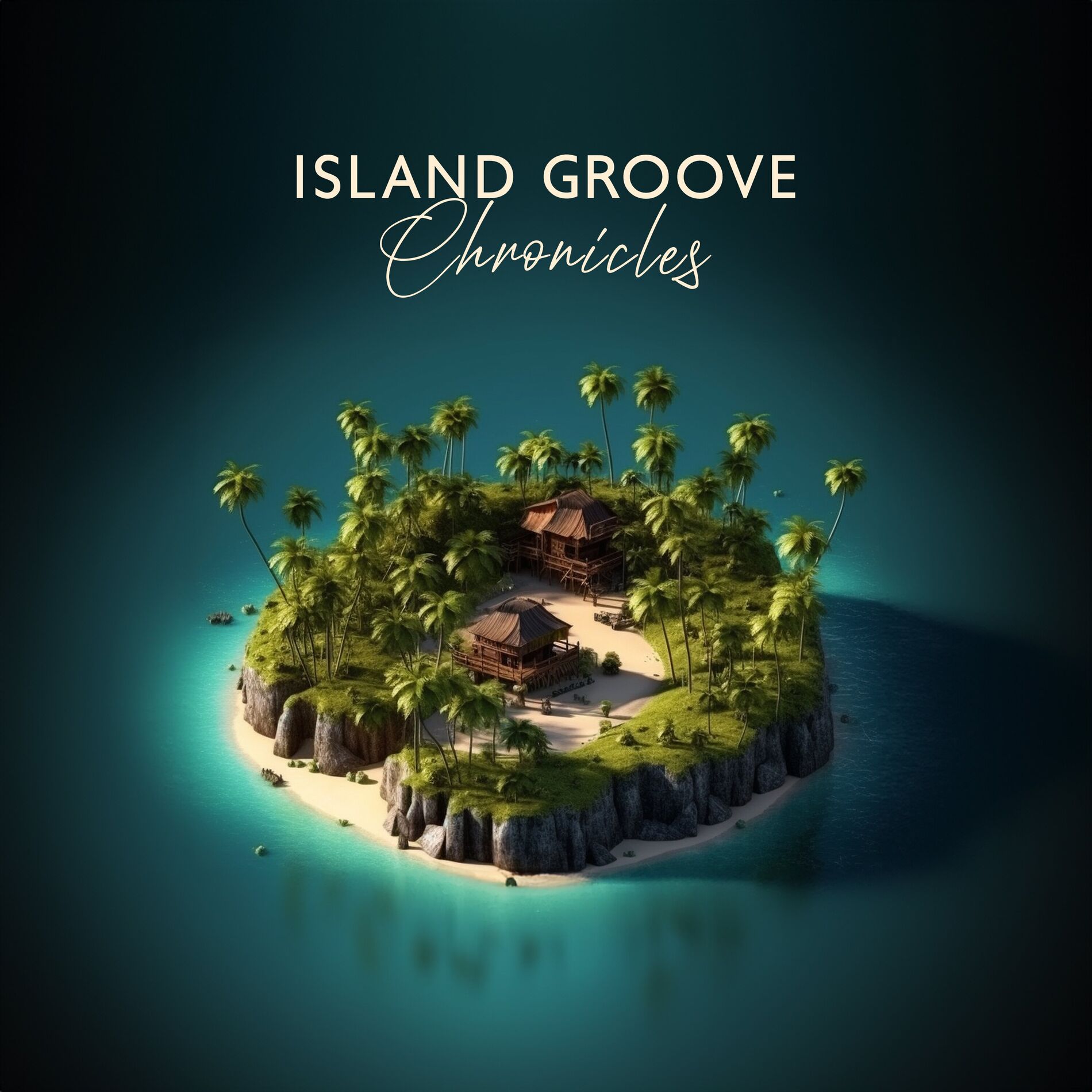 Album cover of Island Groove Chronicles: Reggae Rhythms and Tropical Vibes