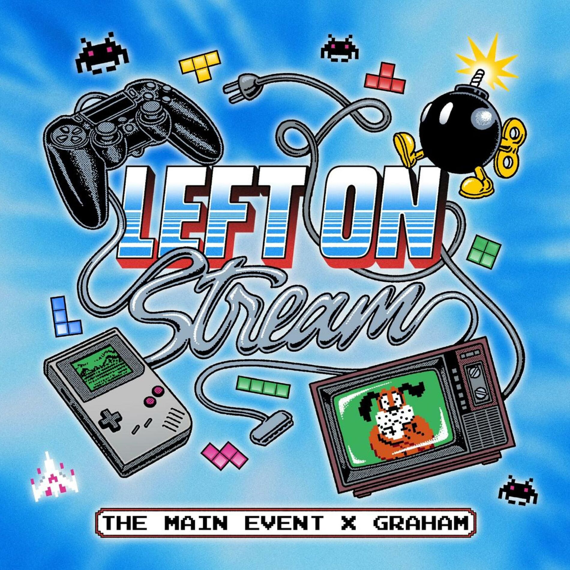 Album cover of LEFT ON STREAM (feat. Graham)