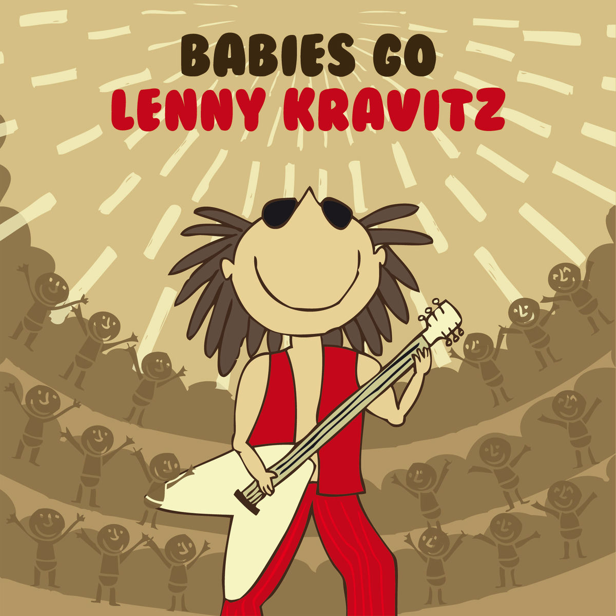 Album cover of Babies Go Lenny Kravitz