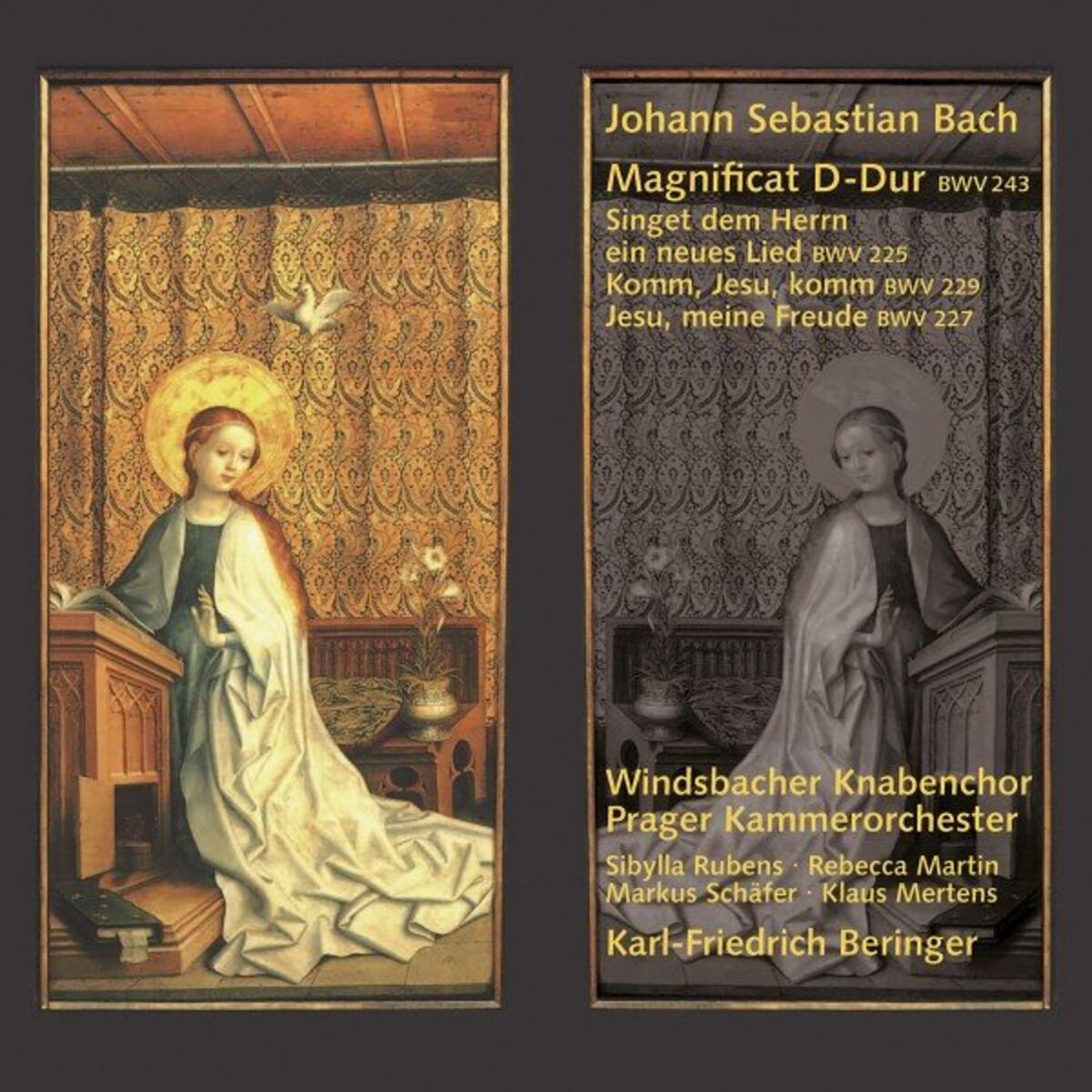 Album cover of Johann Sebastian Bach: Magnificat in D-Dur (BWV 243) / Motetten BWV 225, BWV 227, BWV 229