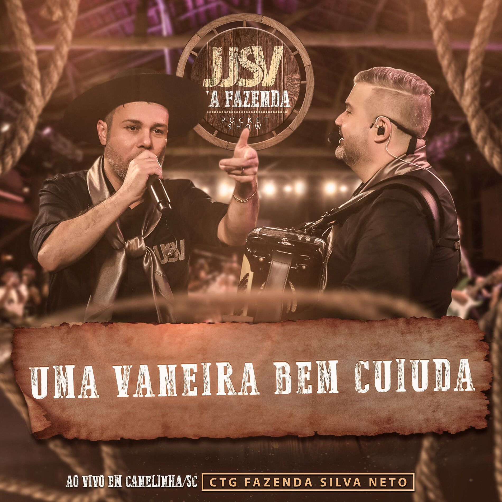 Album cover of Uma Vaneira Bem Cuiuda (Ao Vivo em Canelinha/SC)