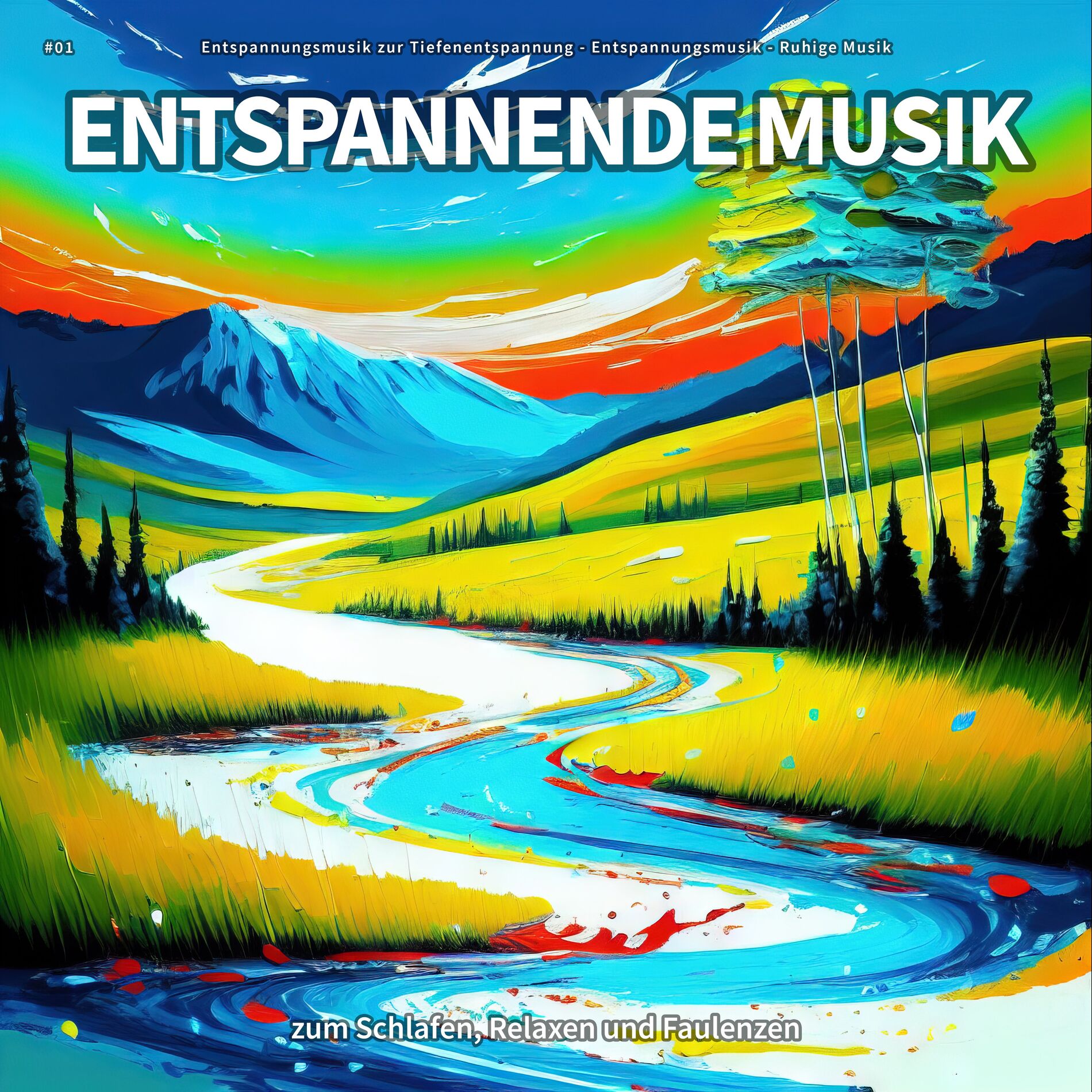 Album cover of #01 Entspannende Musik zum Schlafen, Relaxen und Faulenzen