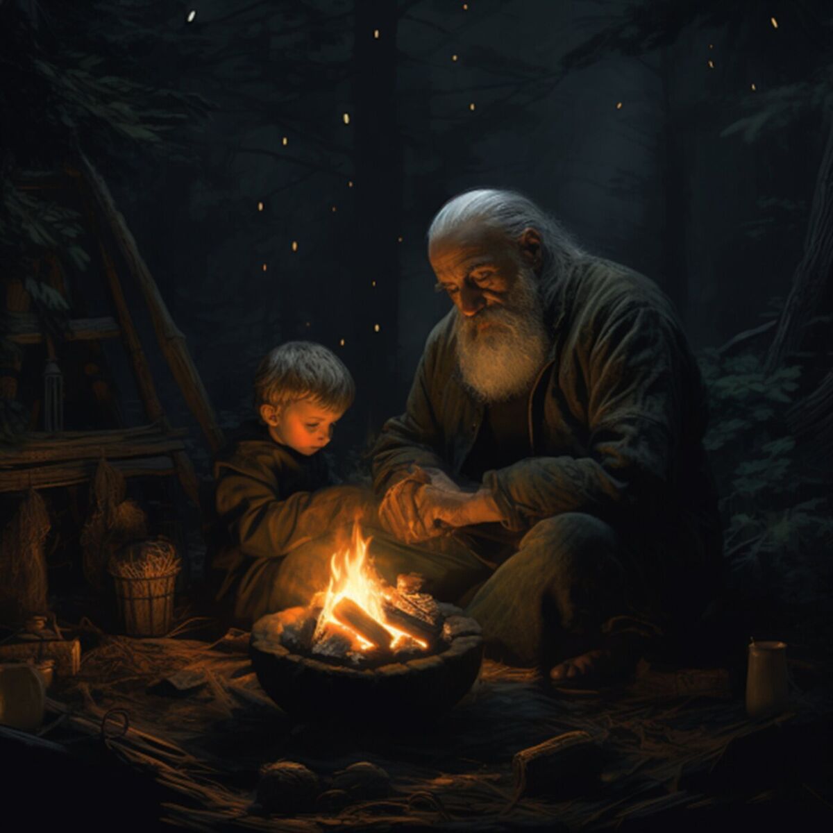 Album cover of Am Lagerfeuer mit Opa