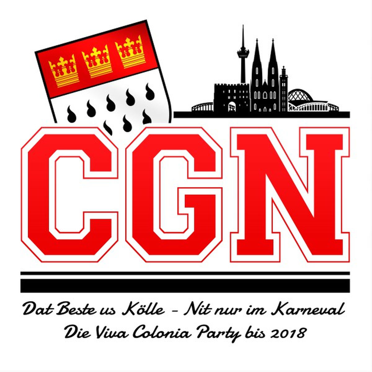 Album cover of CGN - Dat Beste us Kölle - Nit nur im Karneval Die Viva Colonia Party bis 2018