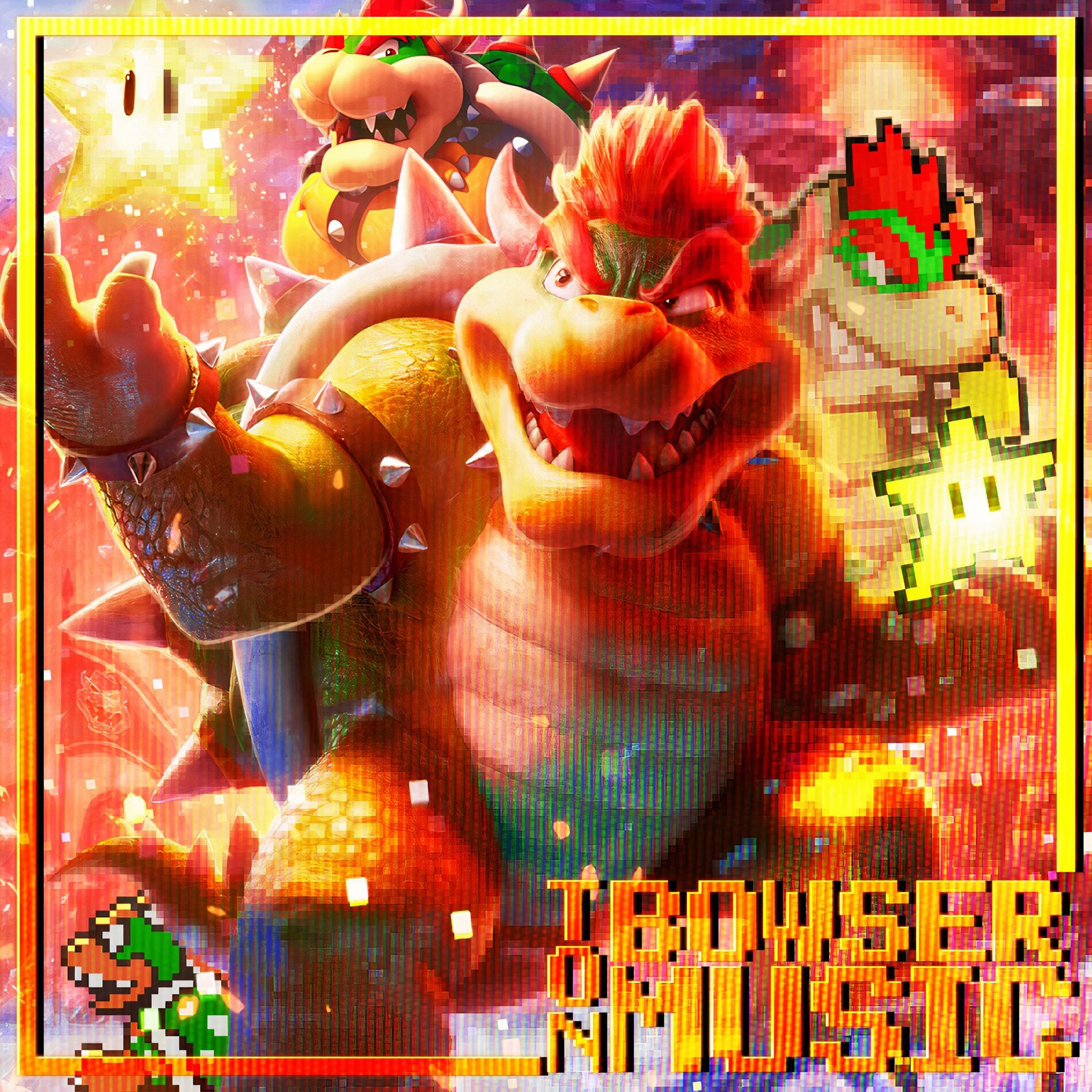 Album cover of O Rei dos Koopas (Bowser)