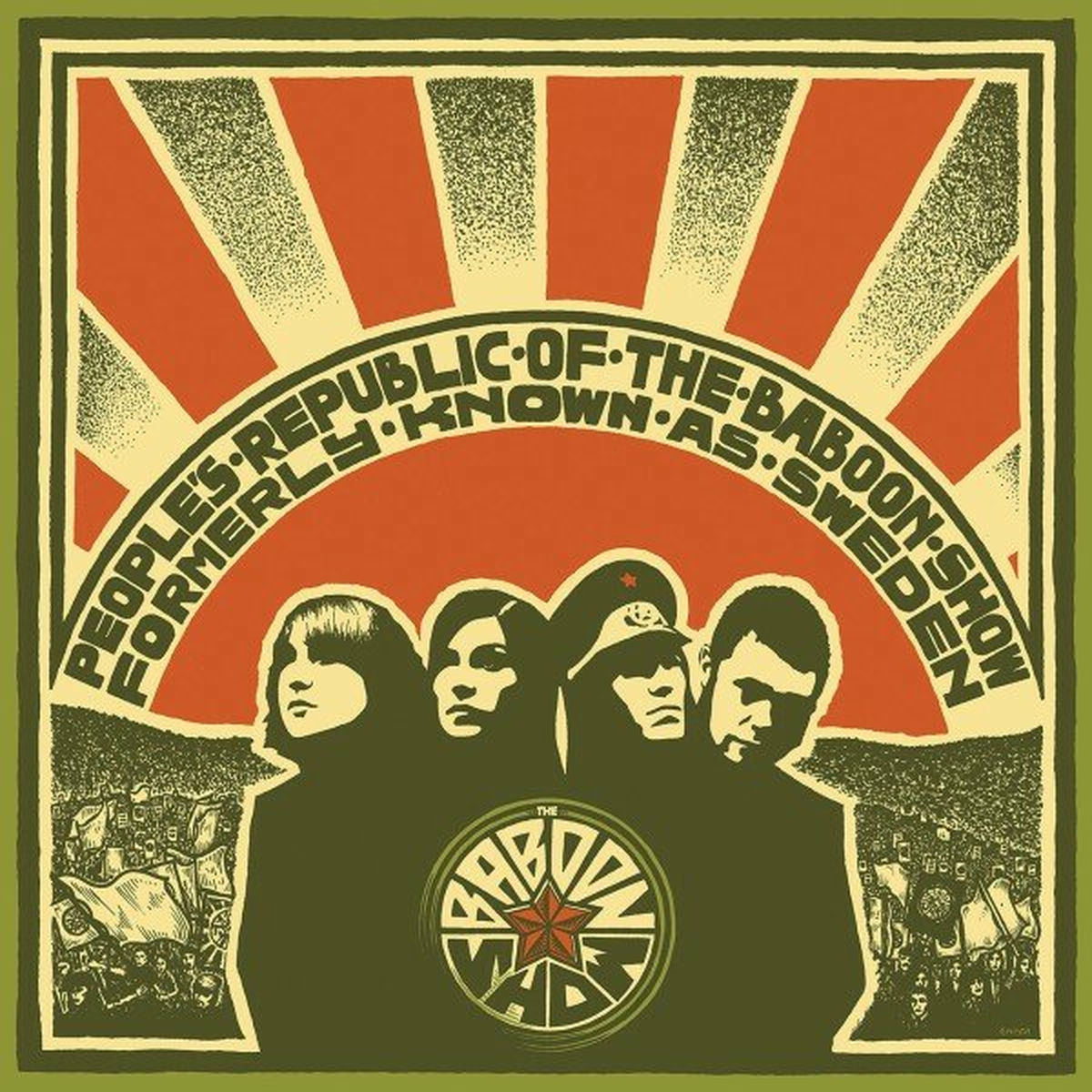 Album cover of The Peoples Republic of the Baboon Show Formerly Known as Sweden