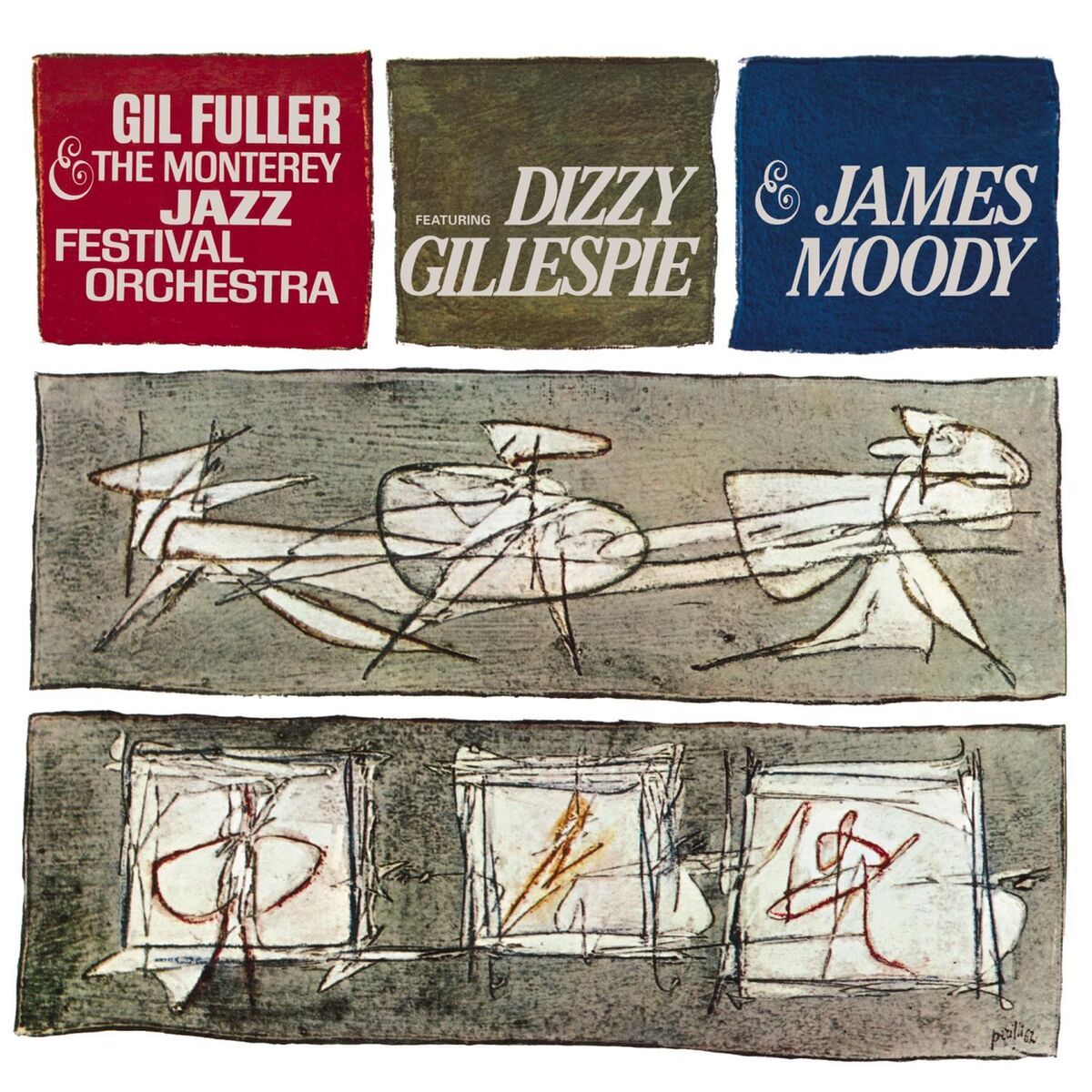 Album cover of Dizzy Gillespie & James Moody With Gil Fuller & The Monterey Jazz Festival Orchestra