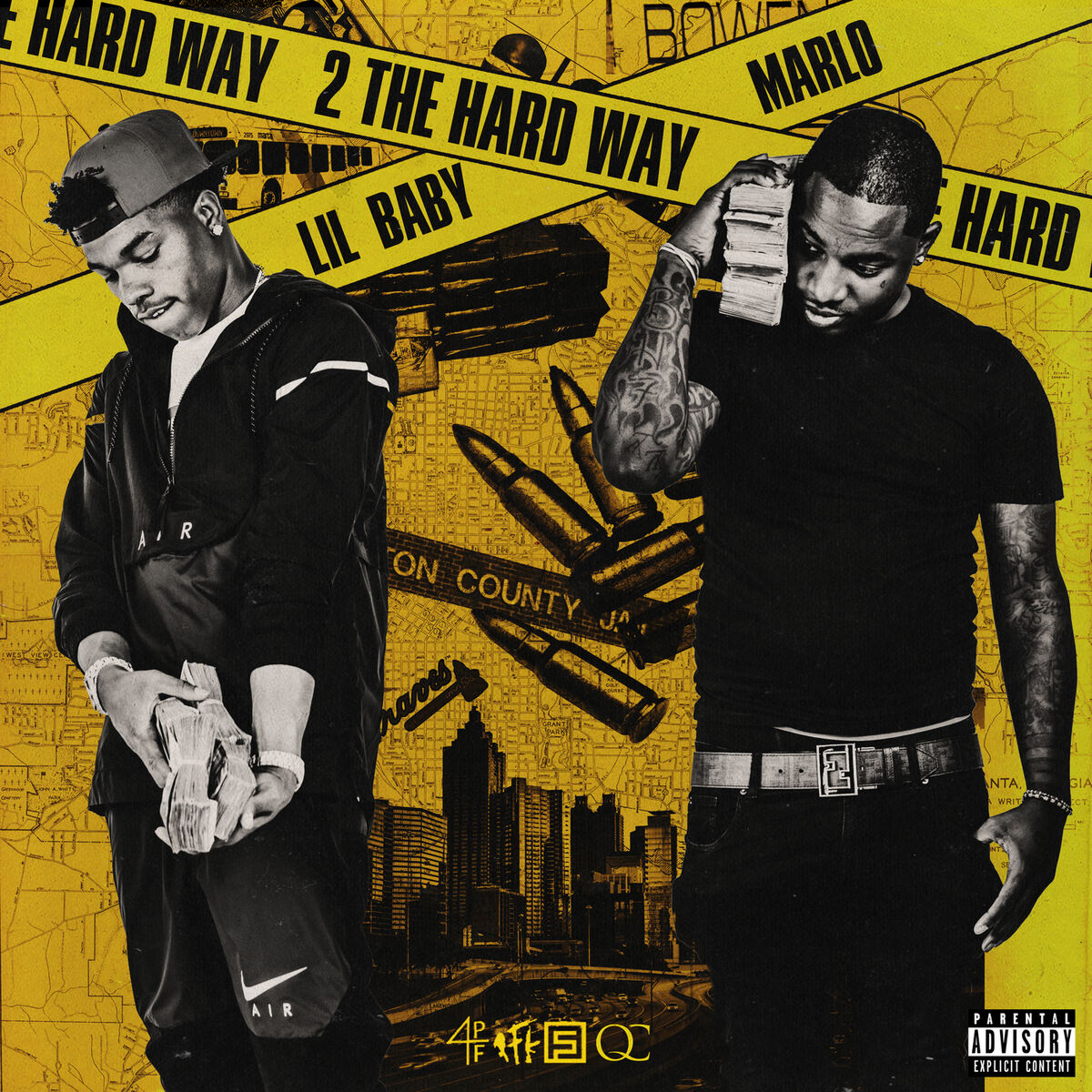 Album cover of 2 The Hard Way