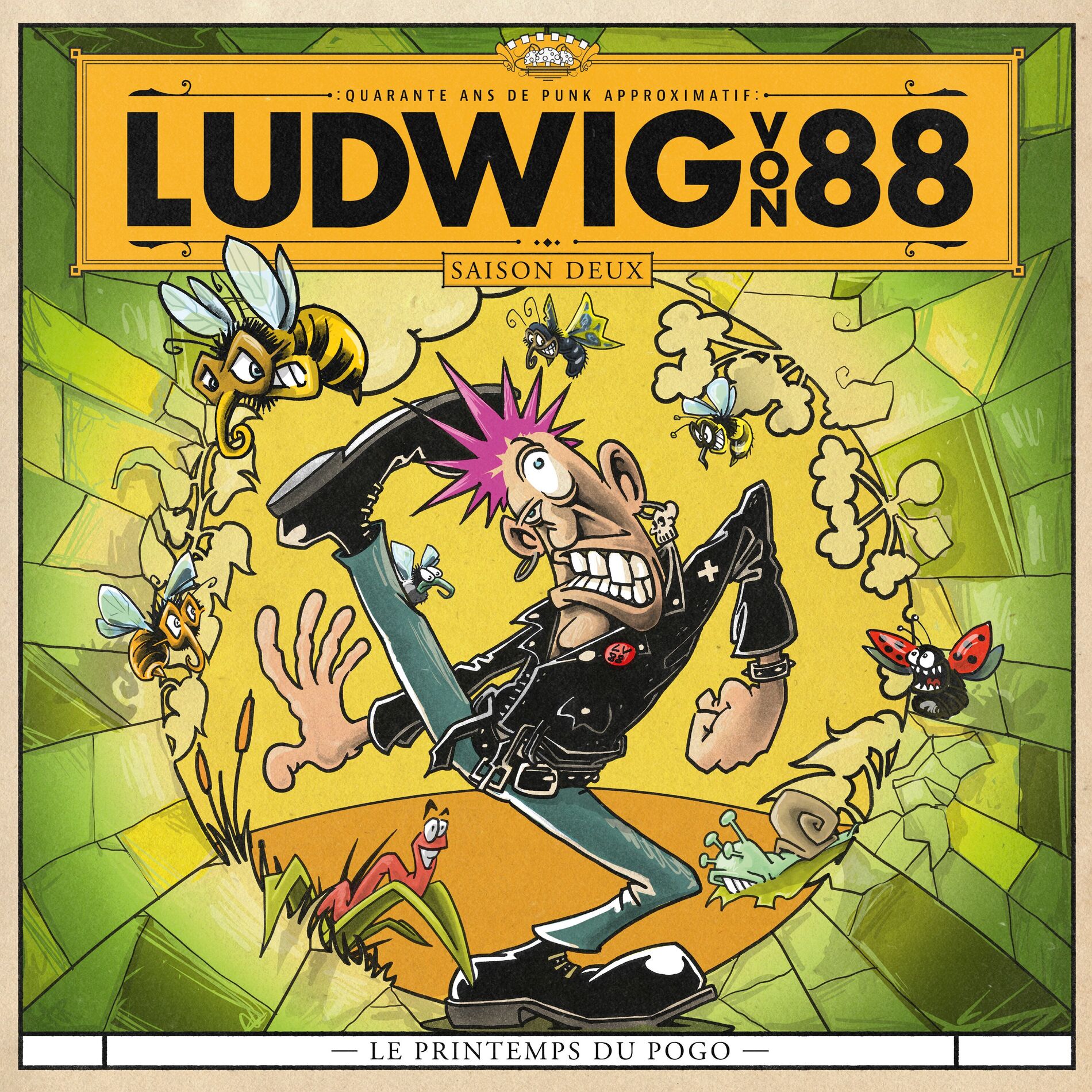 Album cover of Le printemps du pogo