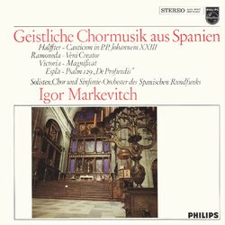 Cover of Victoria: Magnificat; Espla (Y Triay): De Profundis