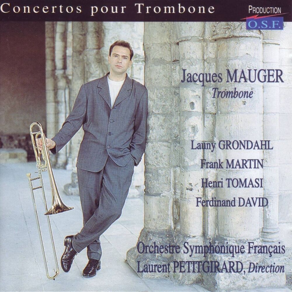 Picture of Jacques Mauger : Concertos pour trombone et orchestre (Trombone Concertos)