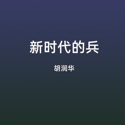 新时代的兵