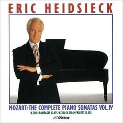 Cover of MOZART:THE COMPLETE PIANO SONATAS VOL. IV