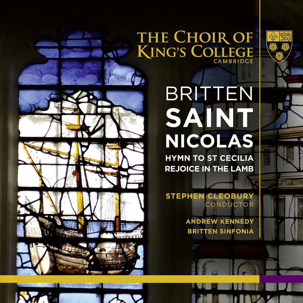 Picture of Britten: Saint Nicolas, Hymn to St Cecilia & Rejoice in the Lamb