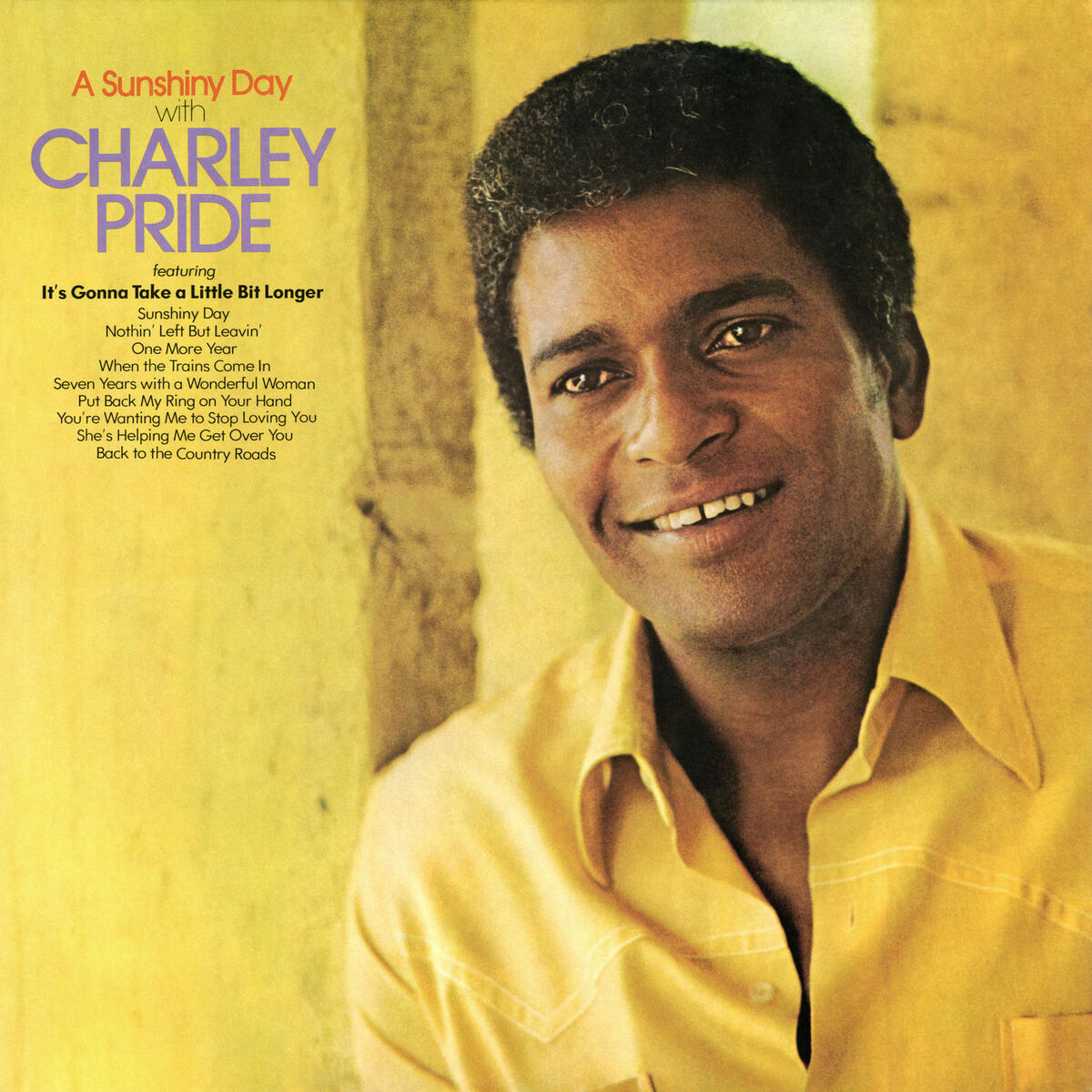 Album cover of A Sunshiny Day with Charley Pride