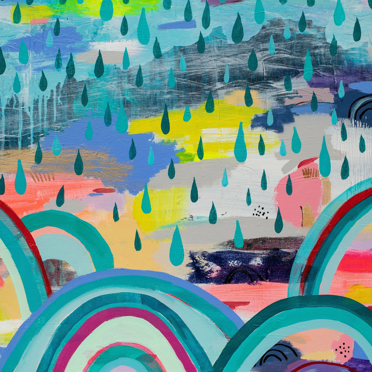 Album cover of Walking in the Rain (2020 Rework)