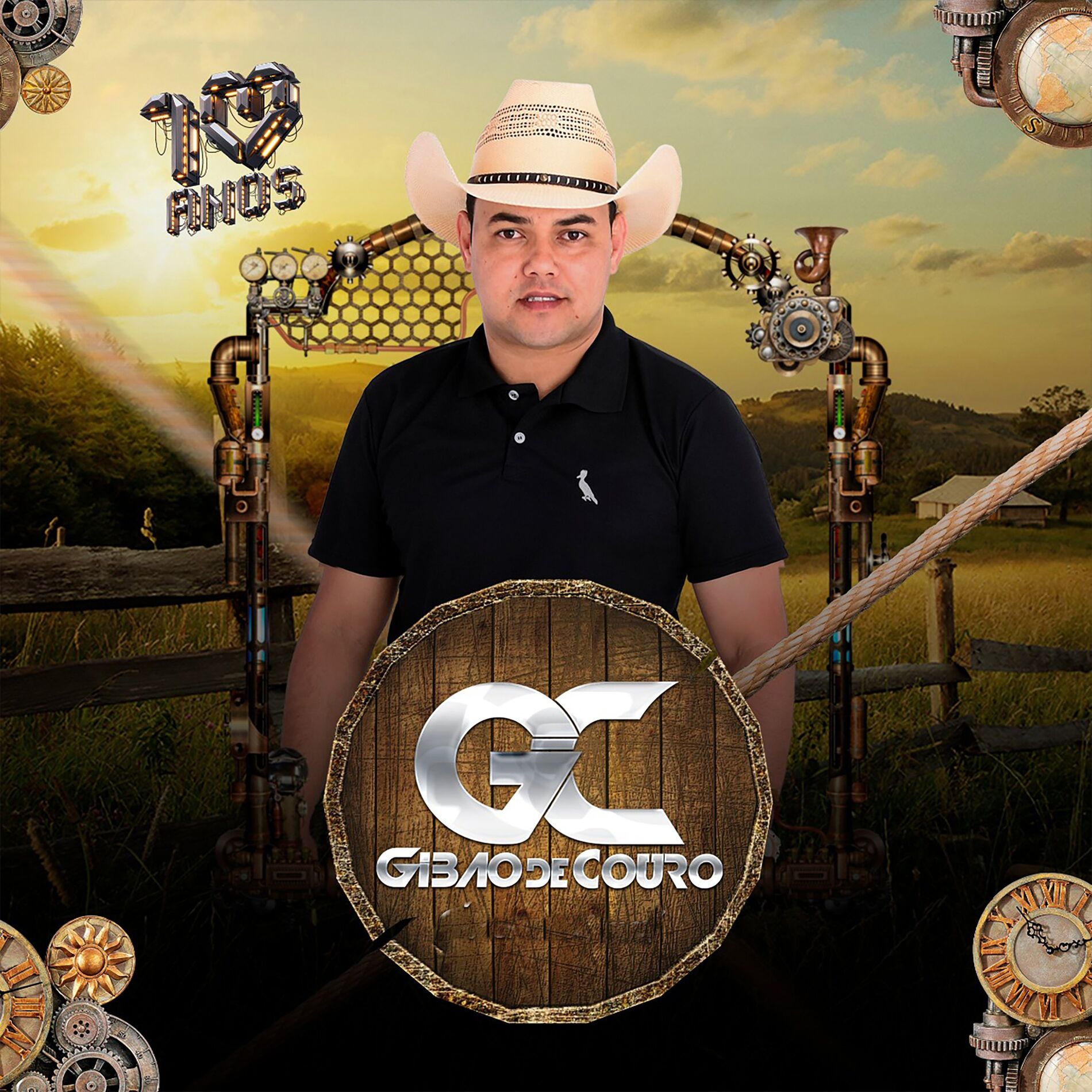 Album cover of Gibão De Couro - 10 Anos