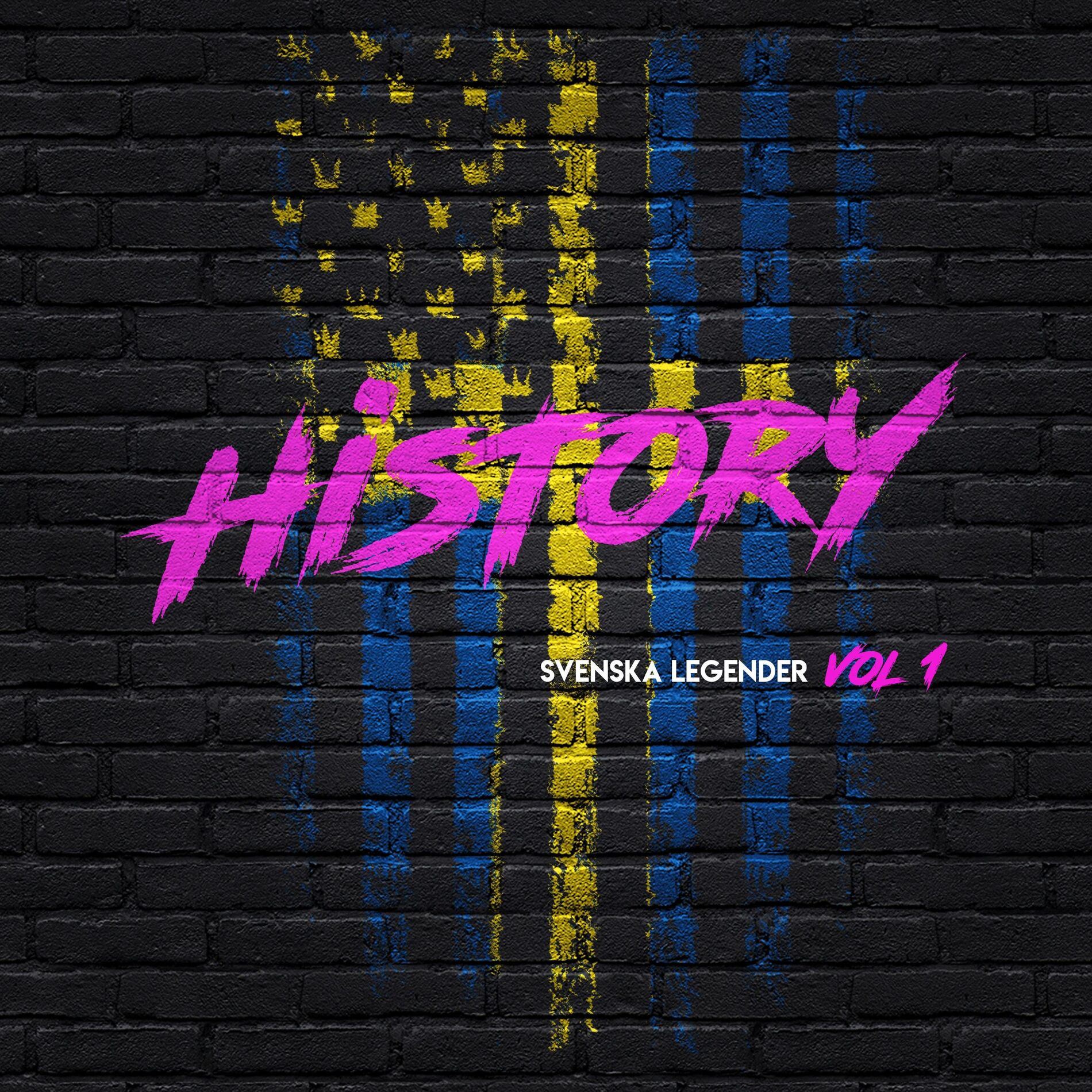 Album cover of HISTORY Svenska Legender VOL 1