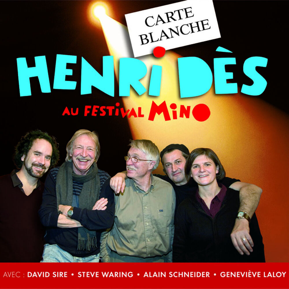 Picture of Carte blanche à Henri Dès au festival MINO (Live)