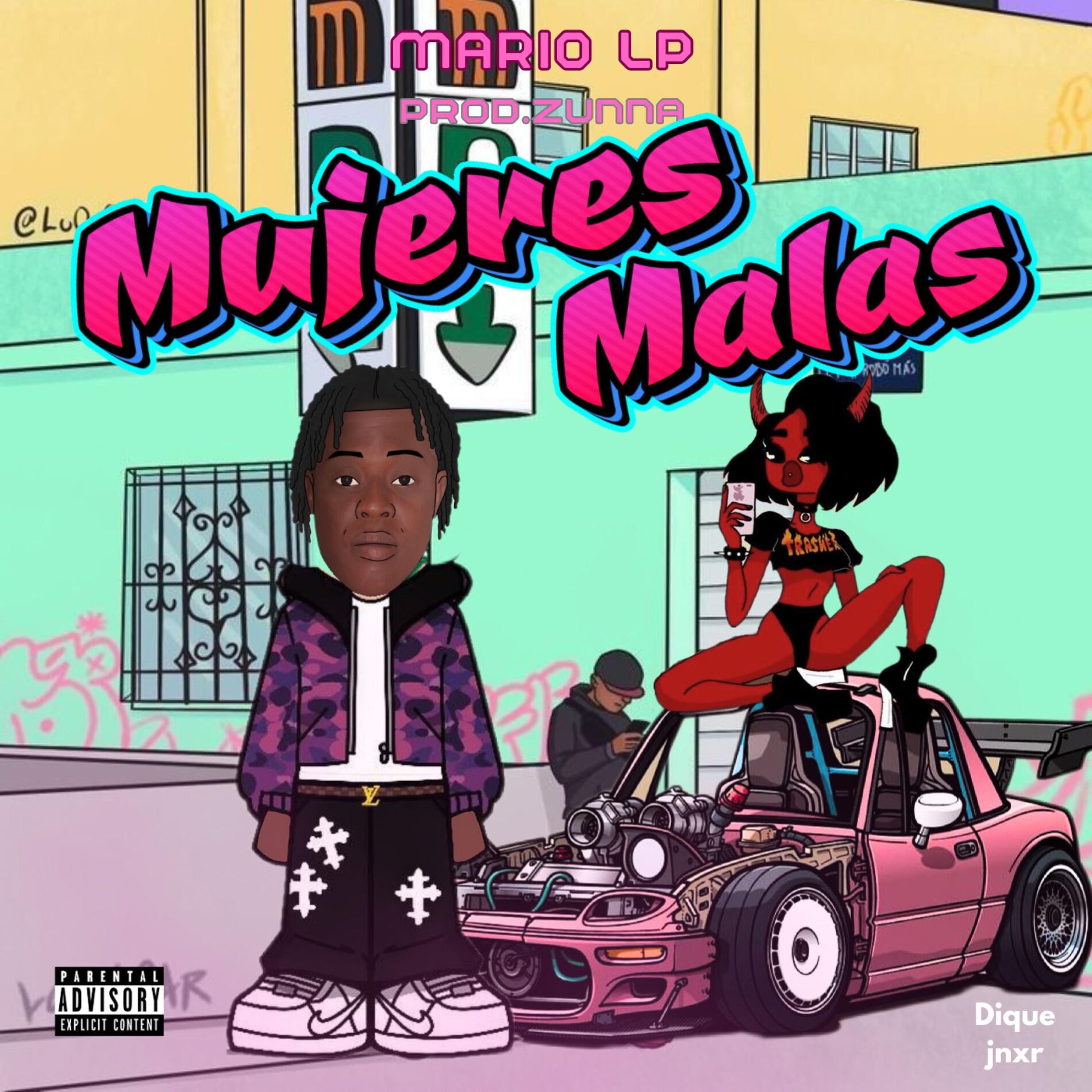 Album cover of Mujeres Malas (feat. Zunna)
