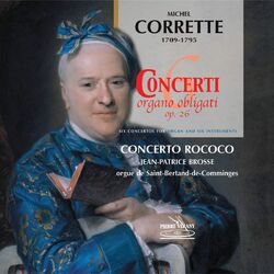 Cover of Corrette: Organ Concertos